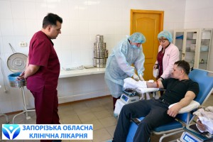 Сотрудники ЧАО «Запорожкокс» приняли эстафету по сдаче крови_8