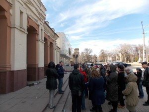 Здание кинотеатра Ленина отреставрировано но к сожалению бесхозно