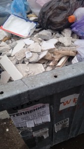 строительній мусор